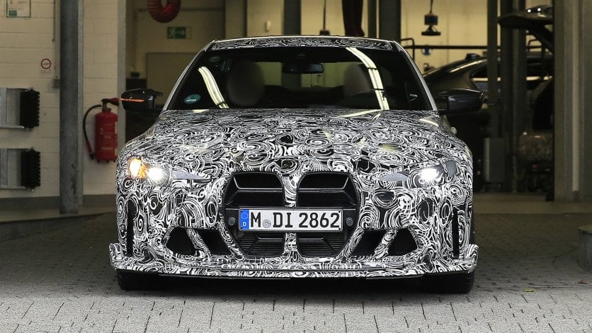 Przyłapani! BMW naprawdę szykuje M4 CSL? BMW M4 CSL