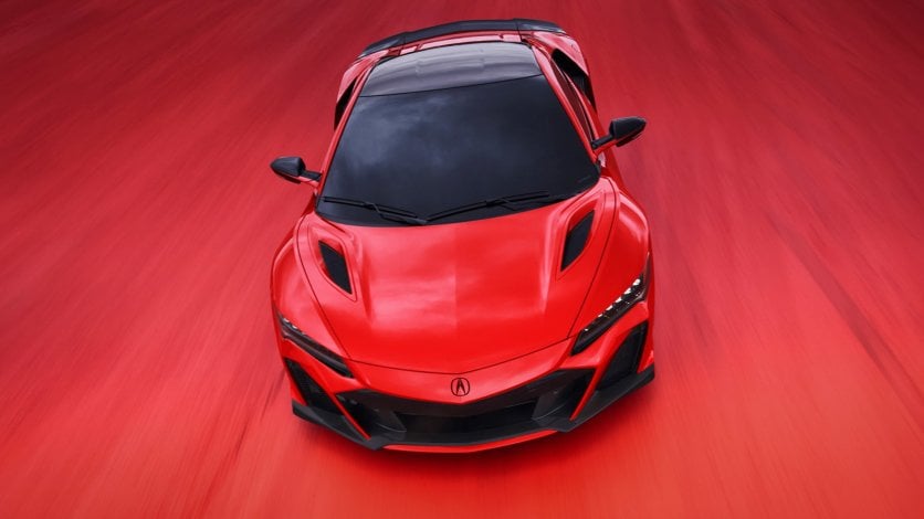 Acura NSX Type S - pionierskie hybrydowe superauto Acura NSX Type S
