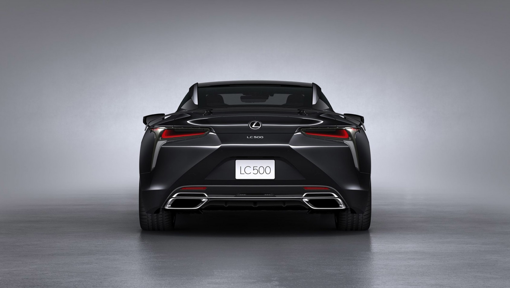 Lexus LC500 Black inspiration tył