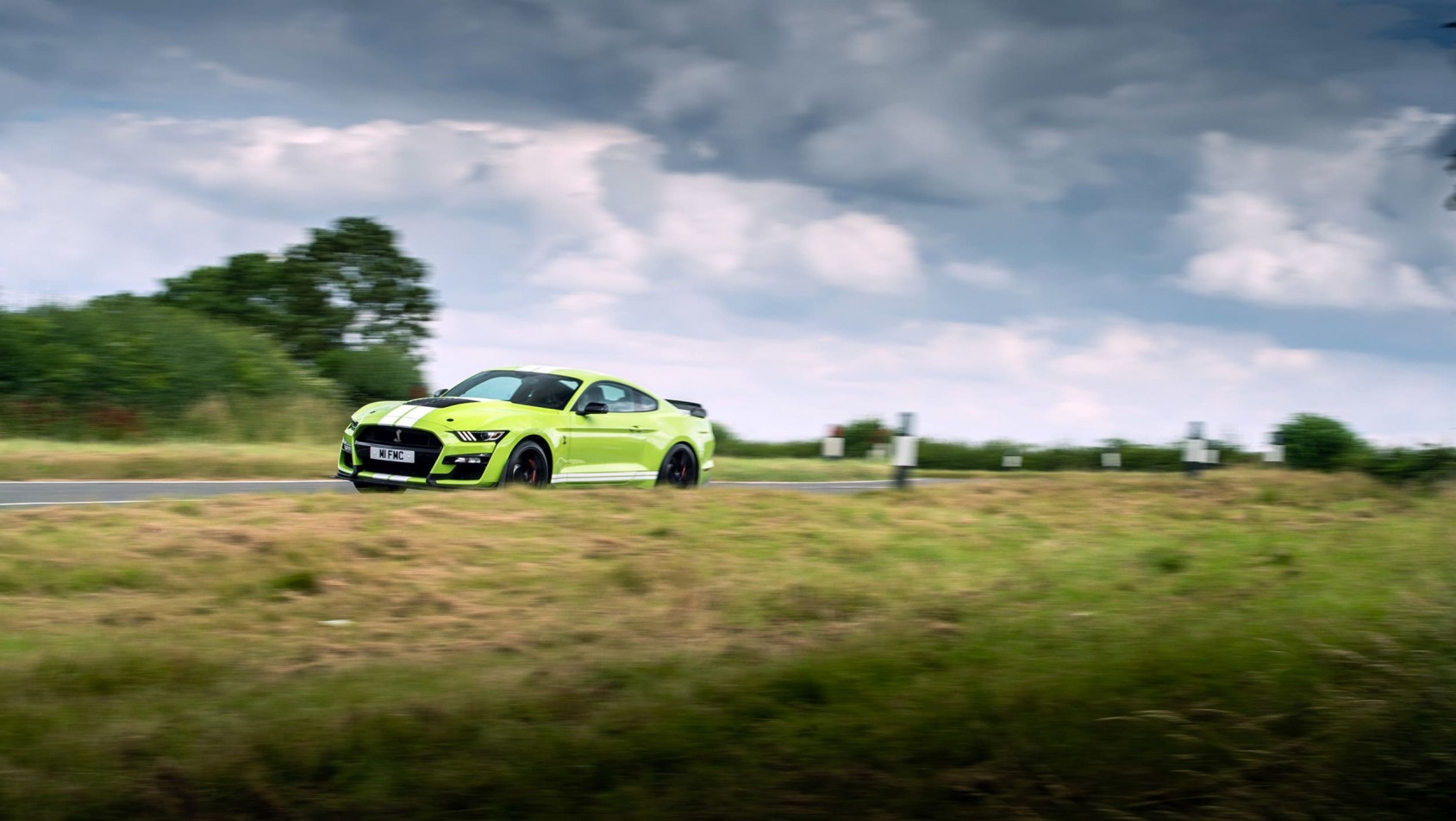 Ford Mustang Shelby GT500 na drodze