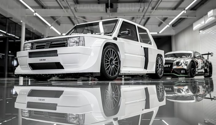 Fiat Panda od M-Sport to 300-konna rajdówka Fiat Panda 4x4 M-Sport Rally Car