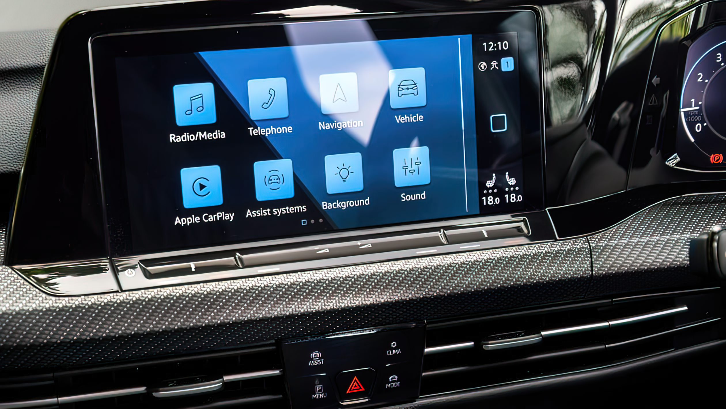 Ekran LCD Volkswagen Golf R
