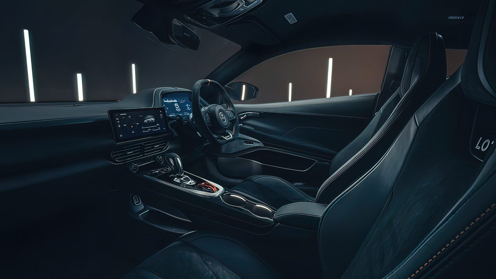 2022 Lotus Emira wnętrze