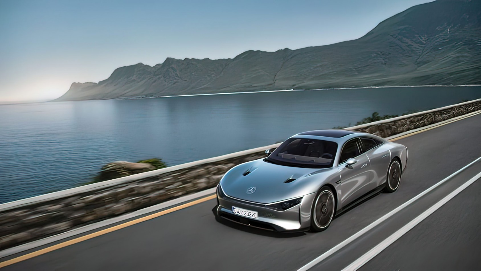 Mercedes Vision EQXX Concept krajobraz