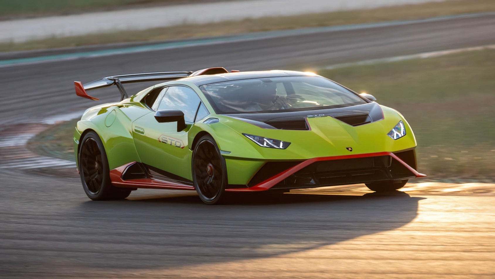 Lamborghini Huracán STO podczas jazd testowych