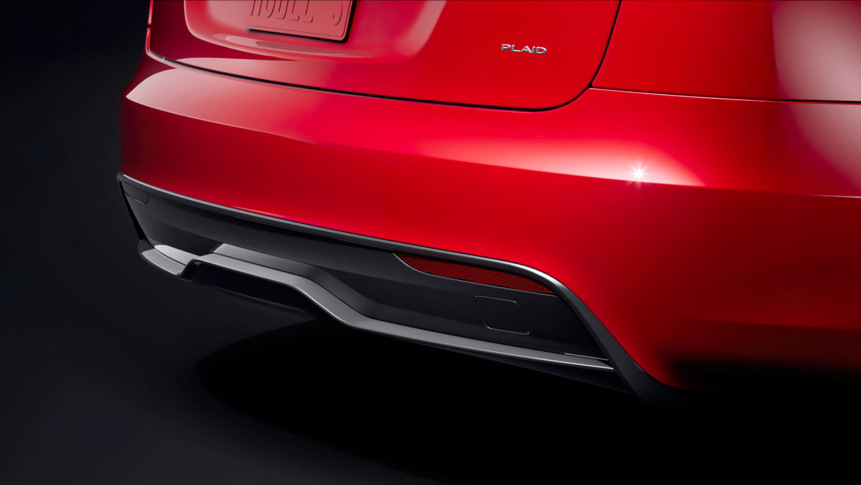 Tesla Model S Plaid zderzak tylny