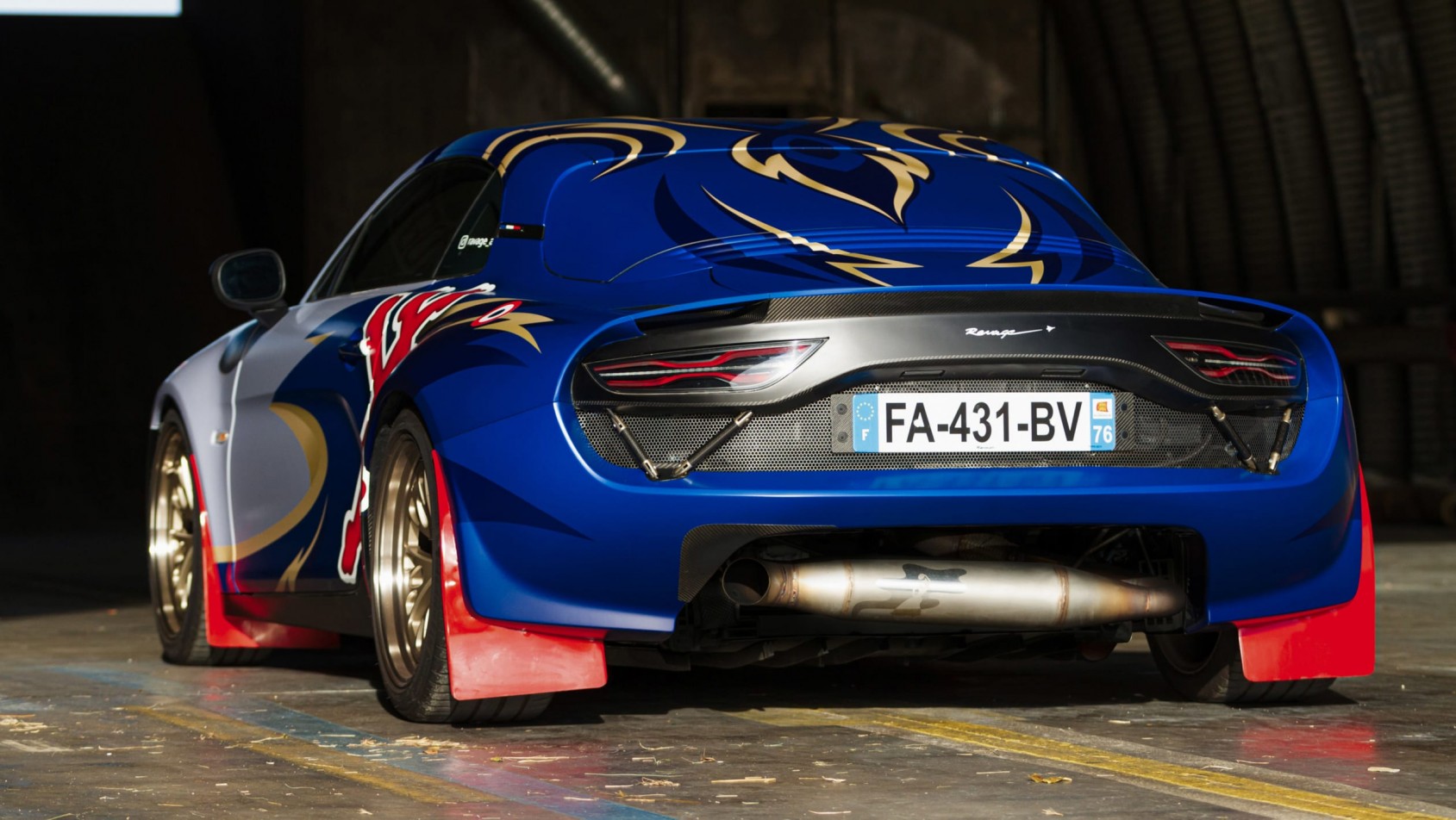 Alpine Ravage zbliżenie na tył