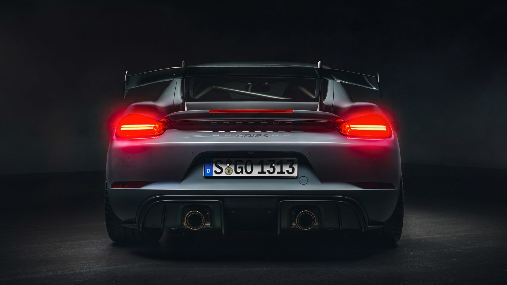 porsche-718-cayman-gt4-rs wizualizacja tył