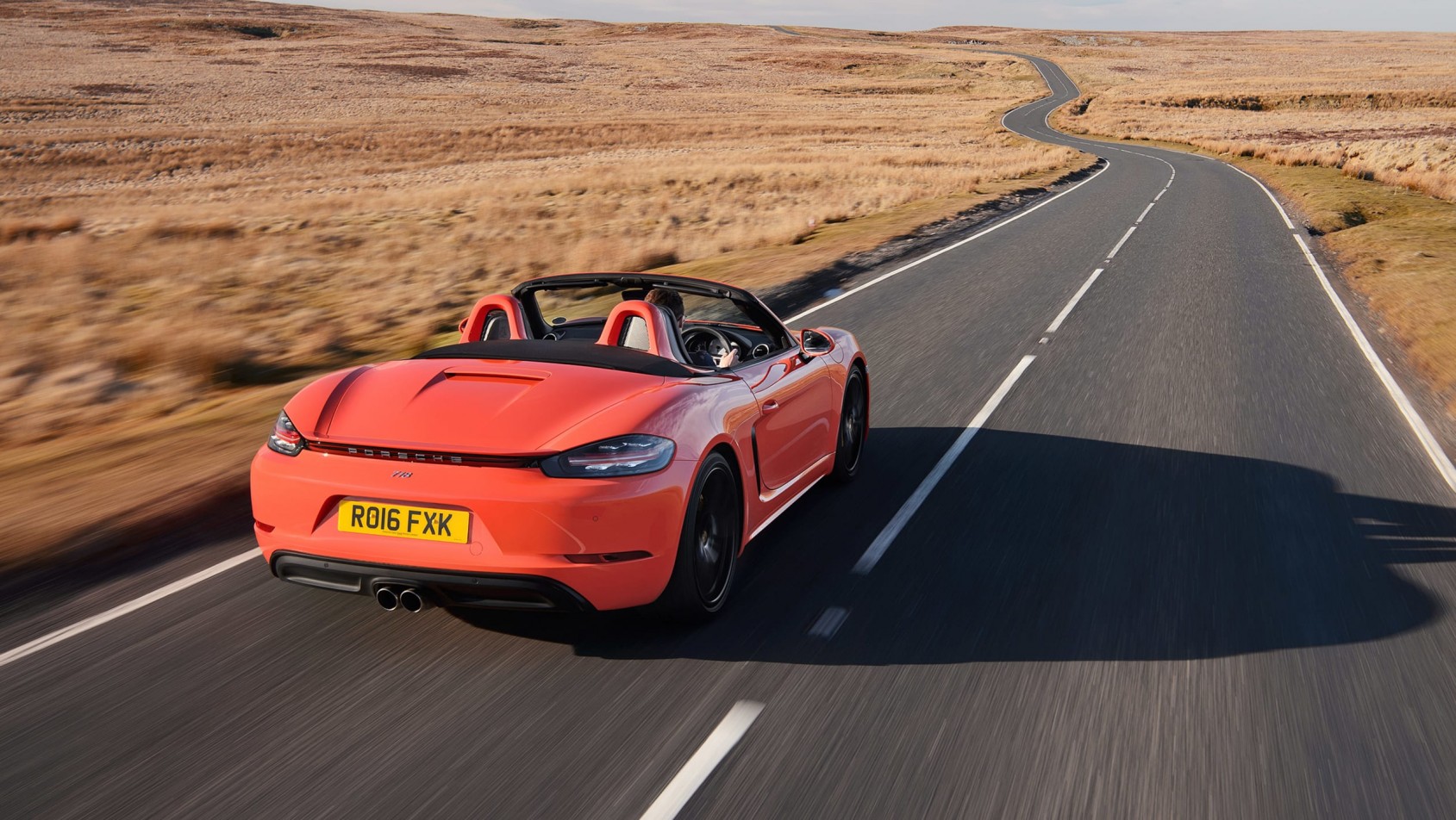 Porsche 718 Boxster na drodze