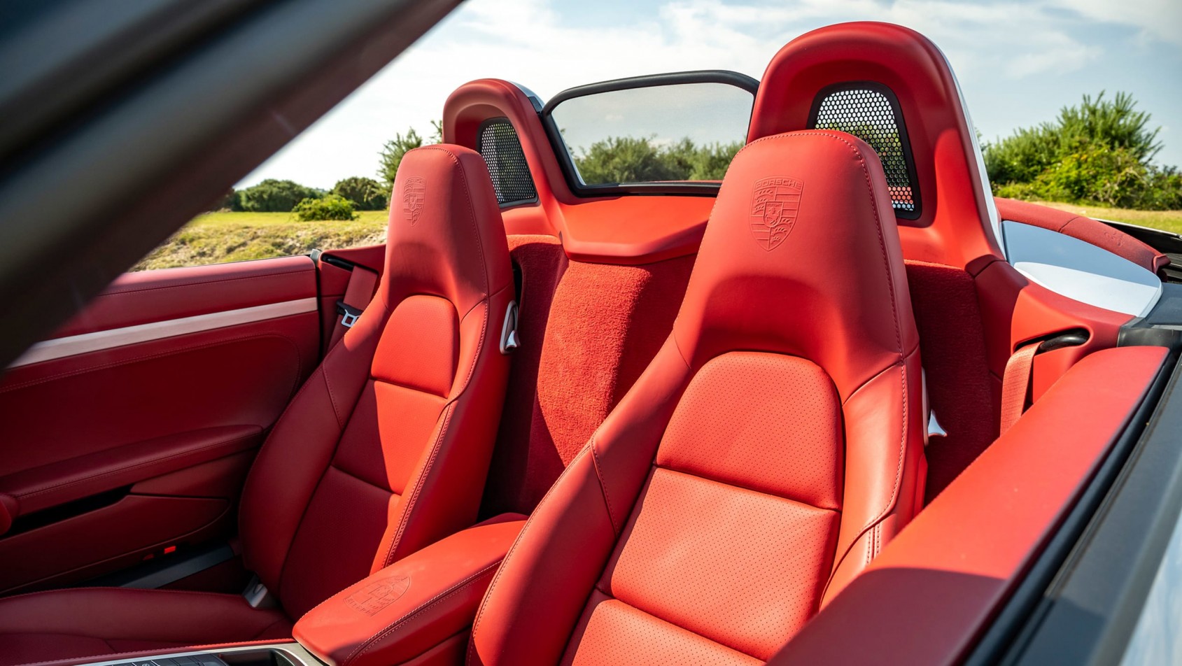 Porsche 718 Boxster fotele