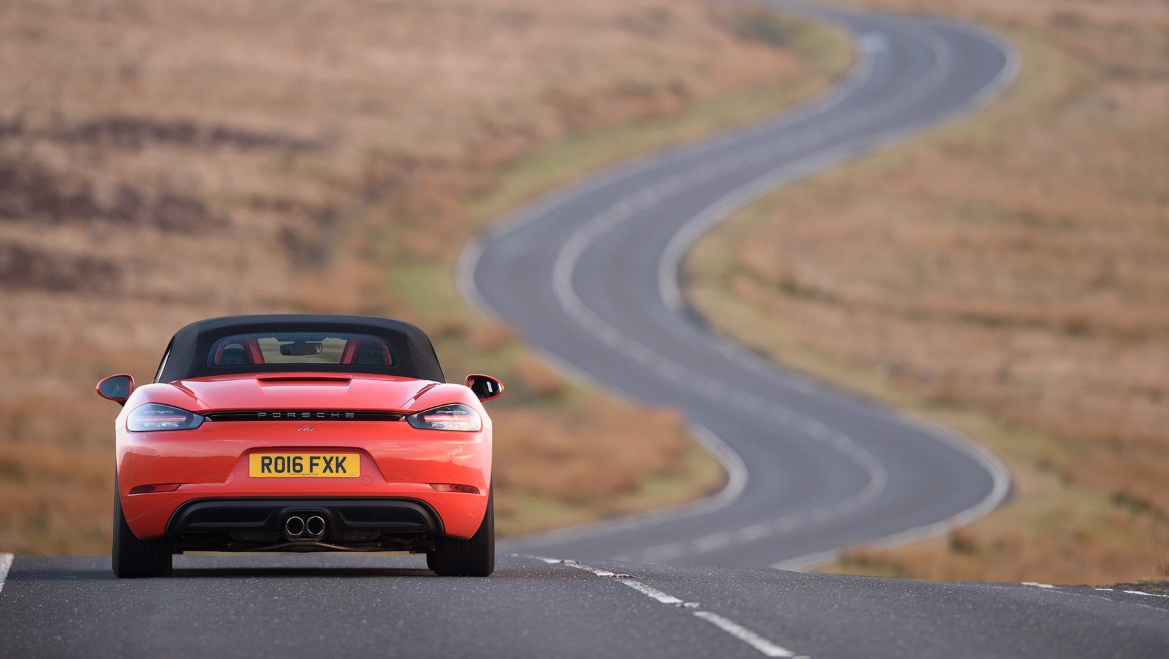 Porsche 718 Boxster na drogach