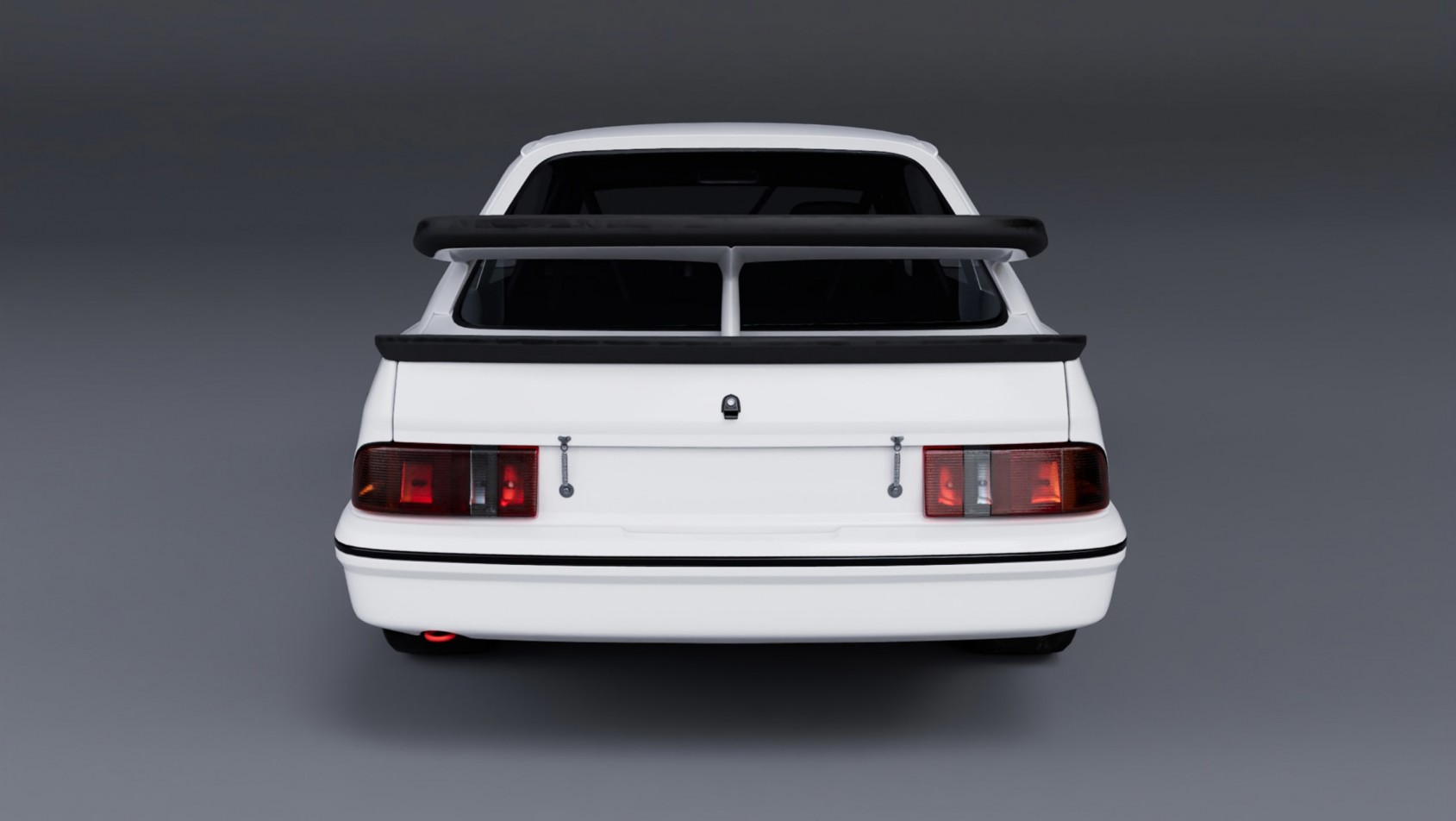 biała Sierra Cosworth RS500 tył