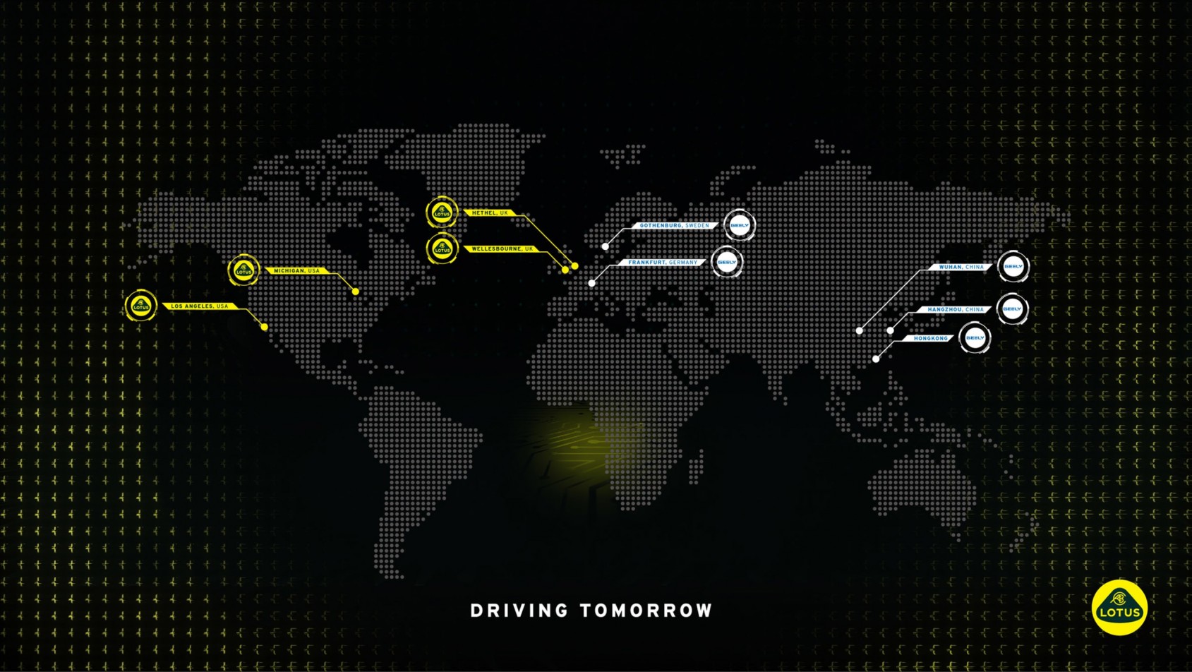 Lotus Type 132 SUV - mapa