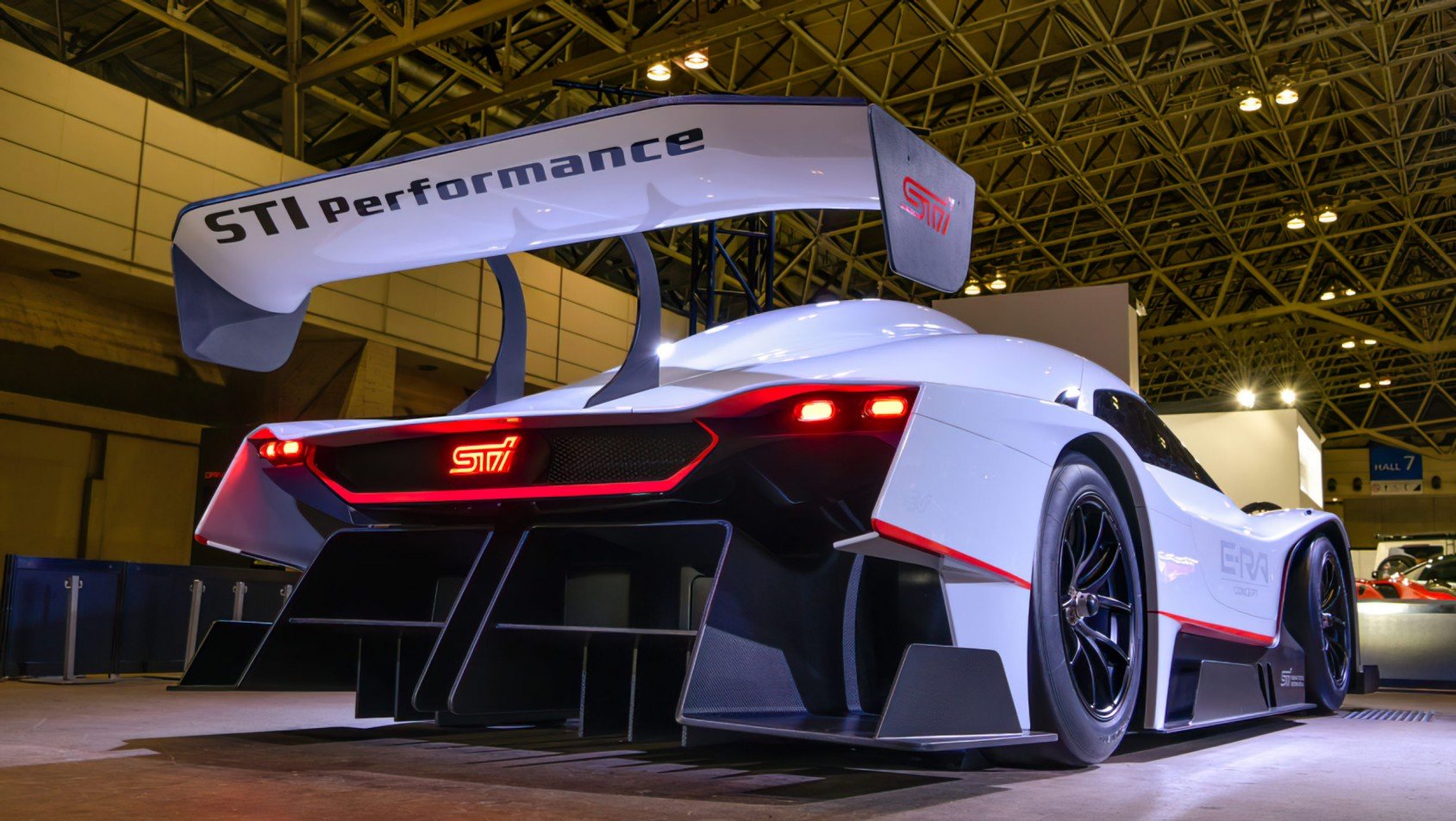 Subaru STI E-RA tył