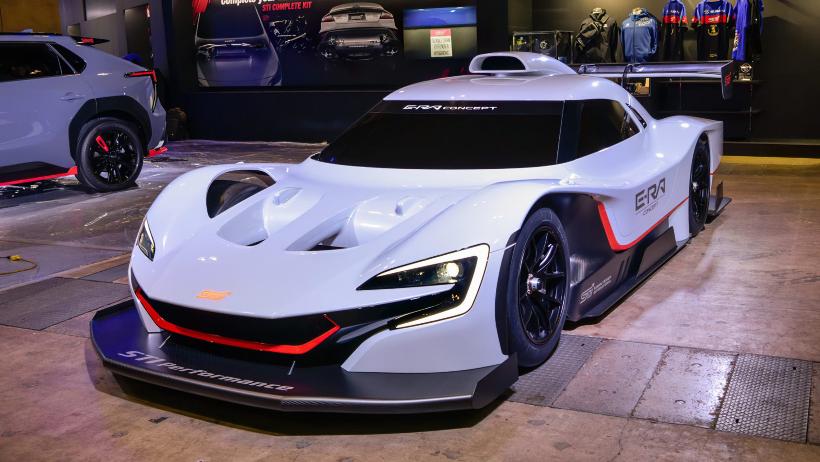 Agresywny Subaru STI E-RA