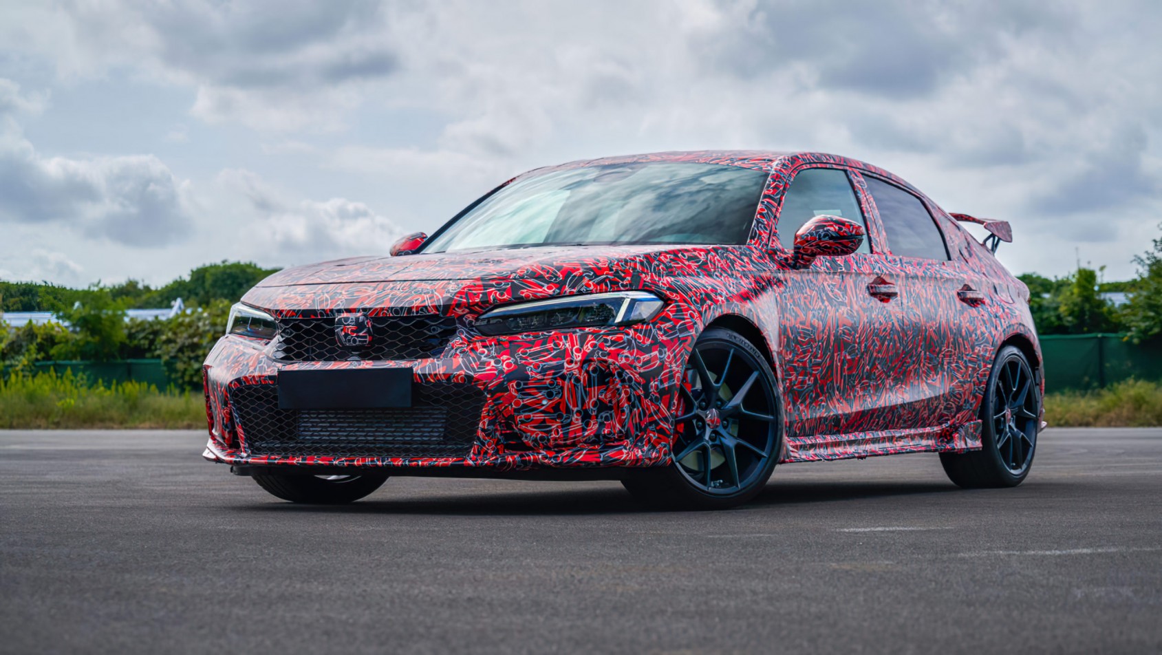 Honda Civic Type R front