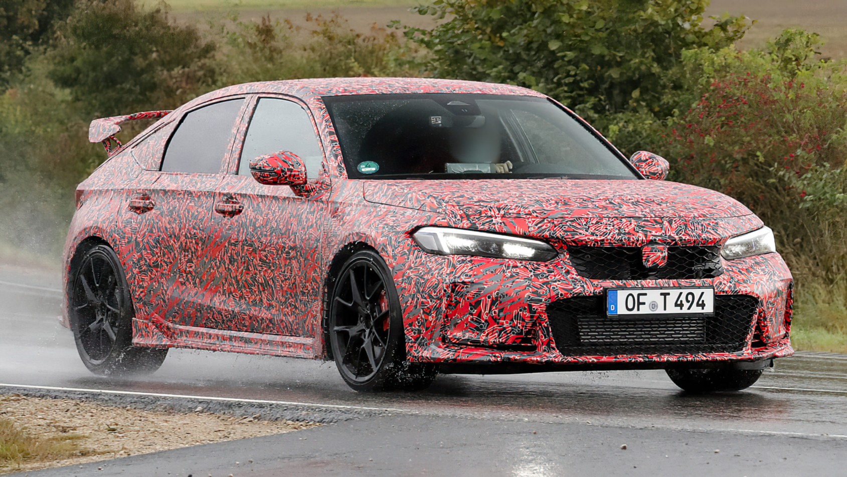 Honda Civic Type R bok