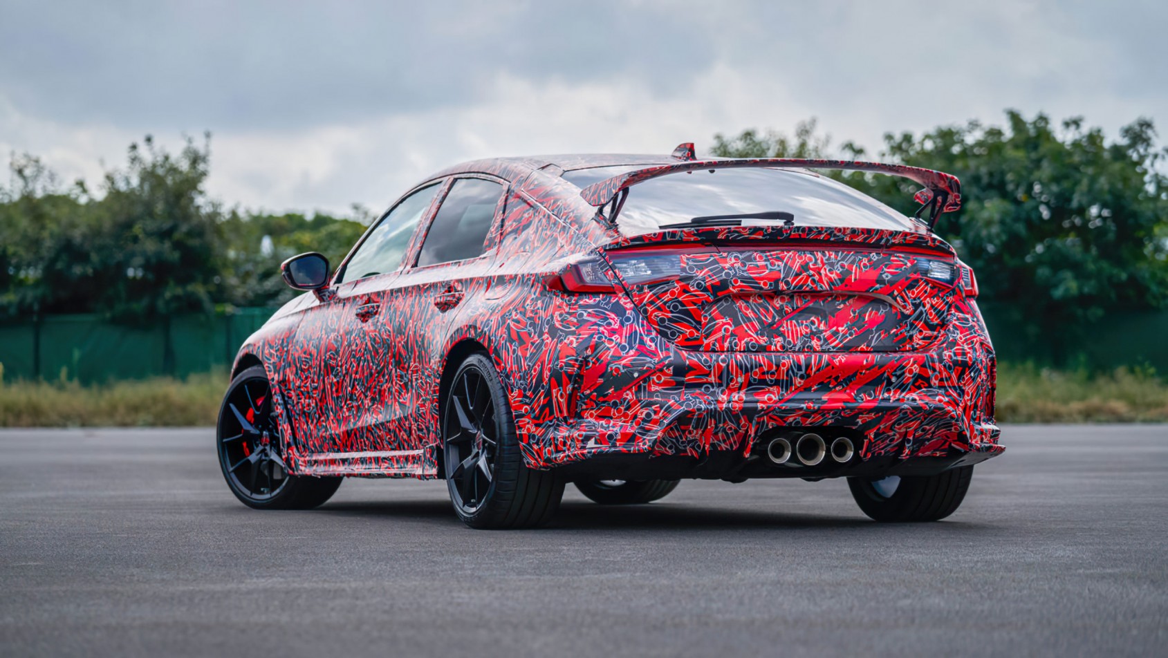 Honda Civic Type R tył