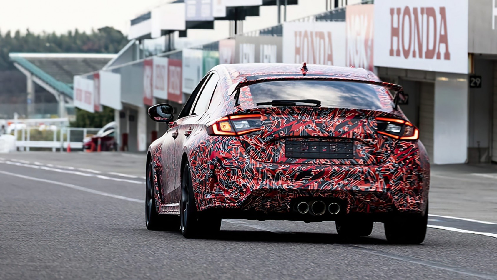 Honda Civic Type R test