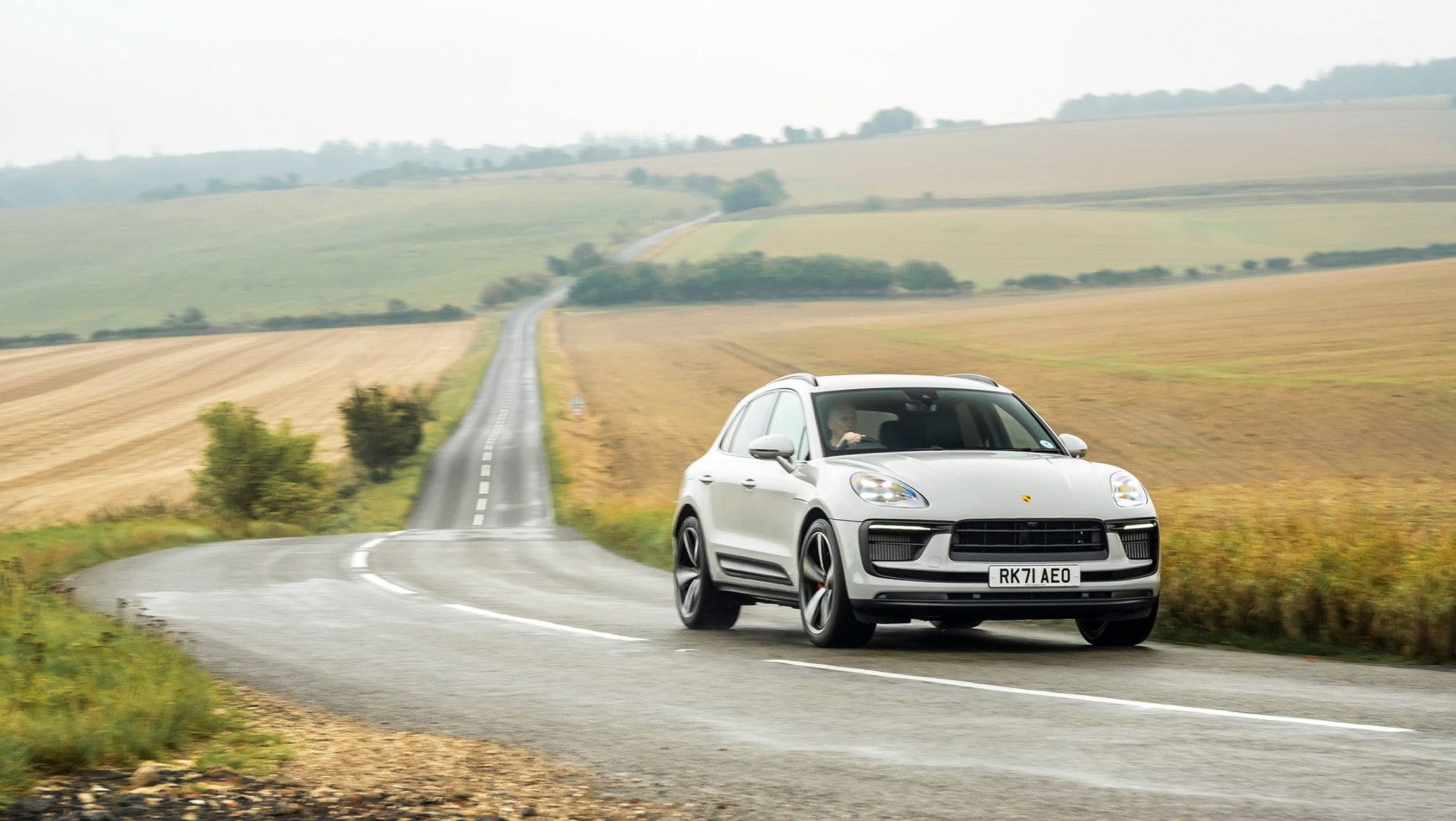 Porsche Macan w ruchu