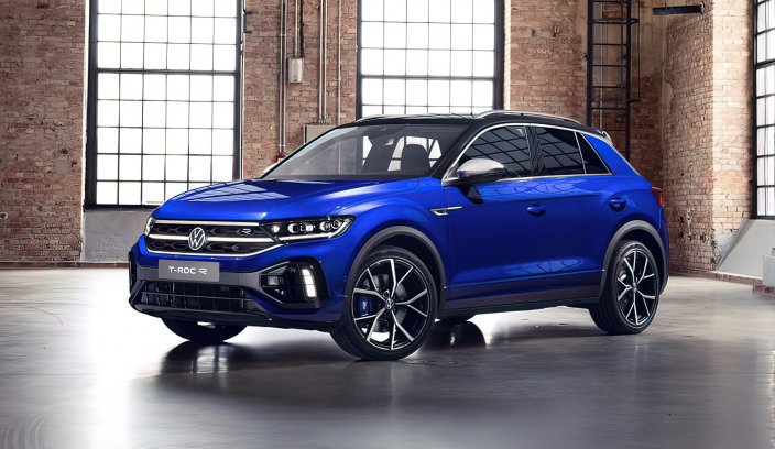 Volkswagen T-Roc R sylwetka przód