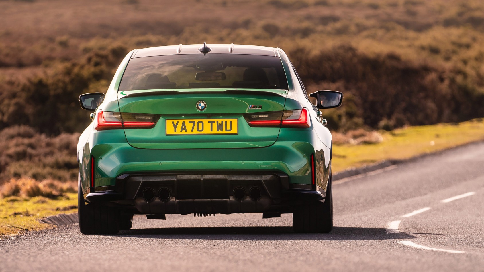 BMW M3 Competition - tył