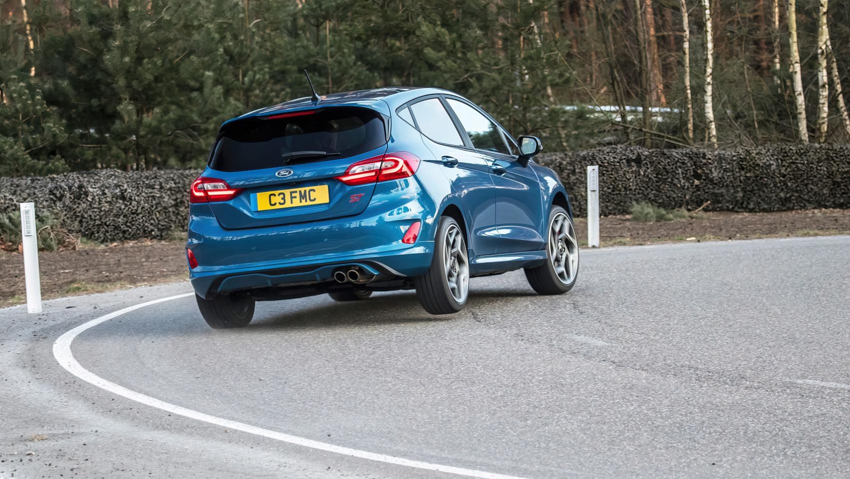 Nowa Fiesta ST zakręty
