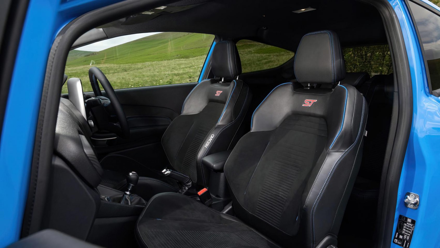 Fiesta ST wnętrze