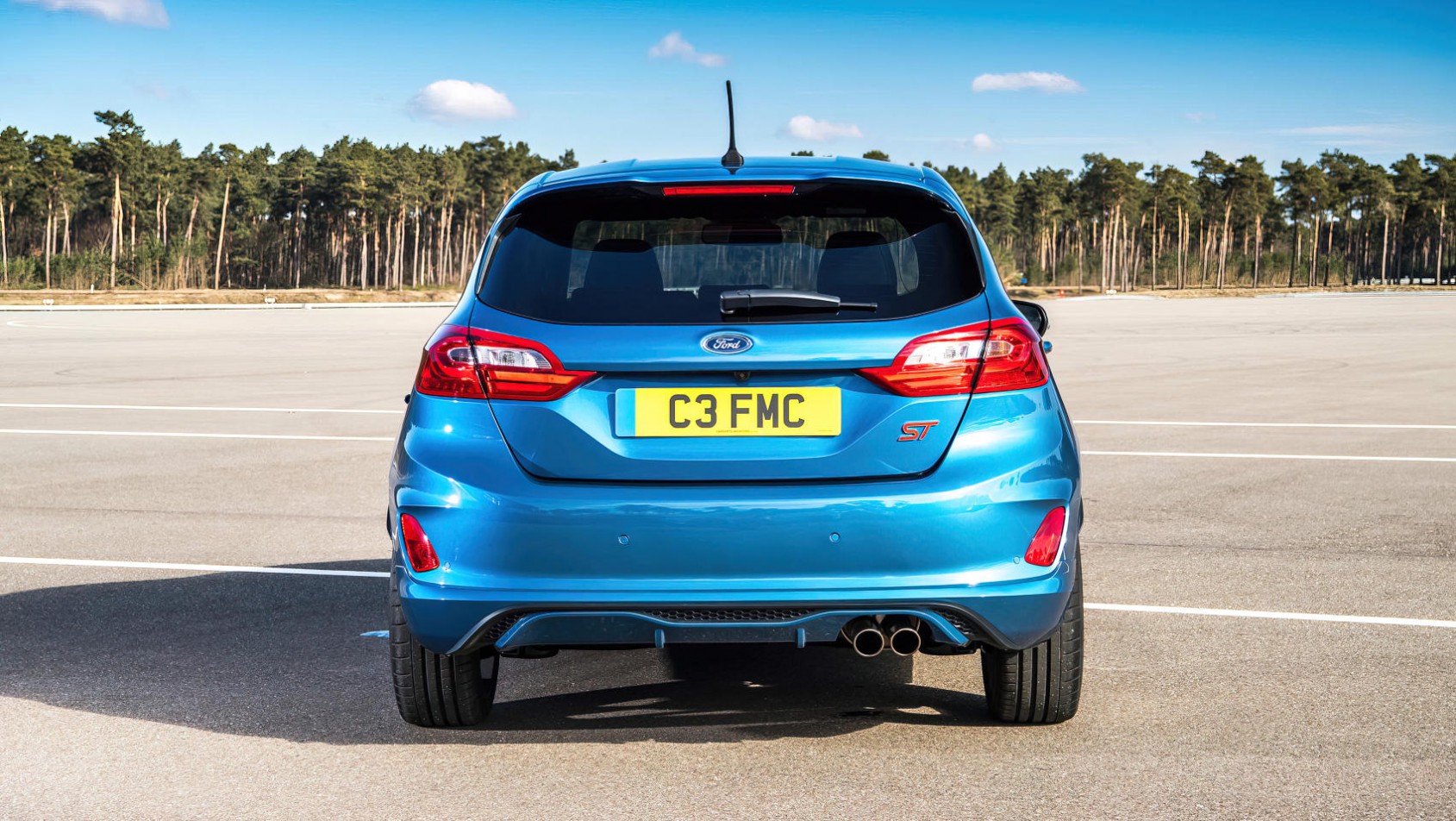Tył Fiesta ST