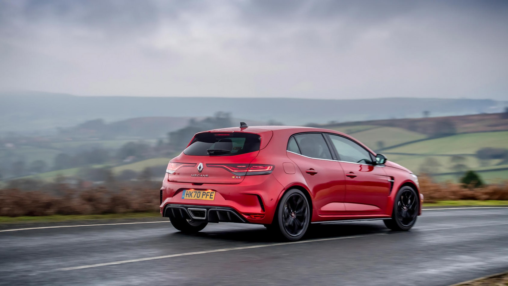 Renault Megane RS na drodze