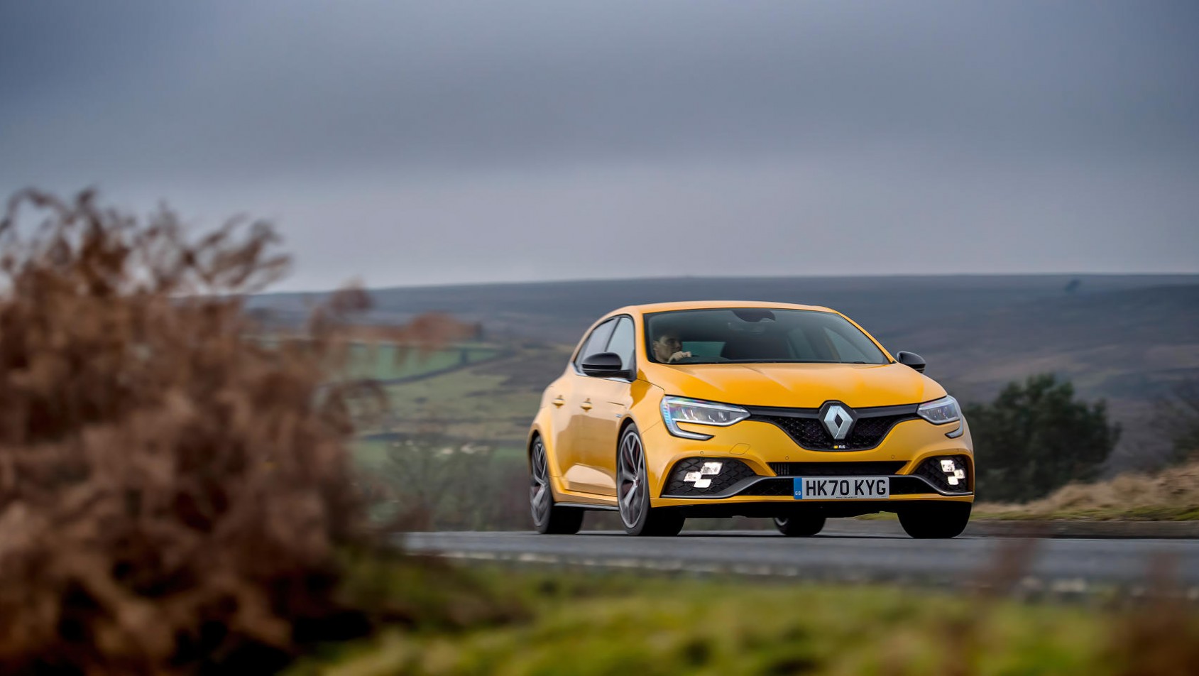 Renault Megane RS Trophy na zakręcie