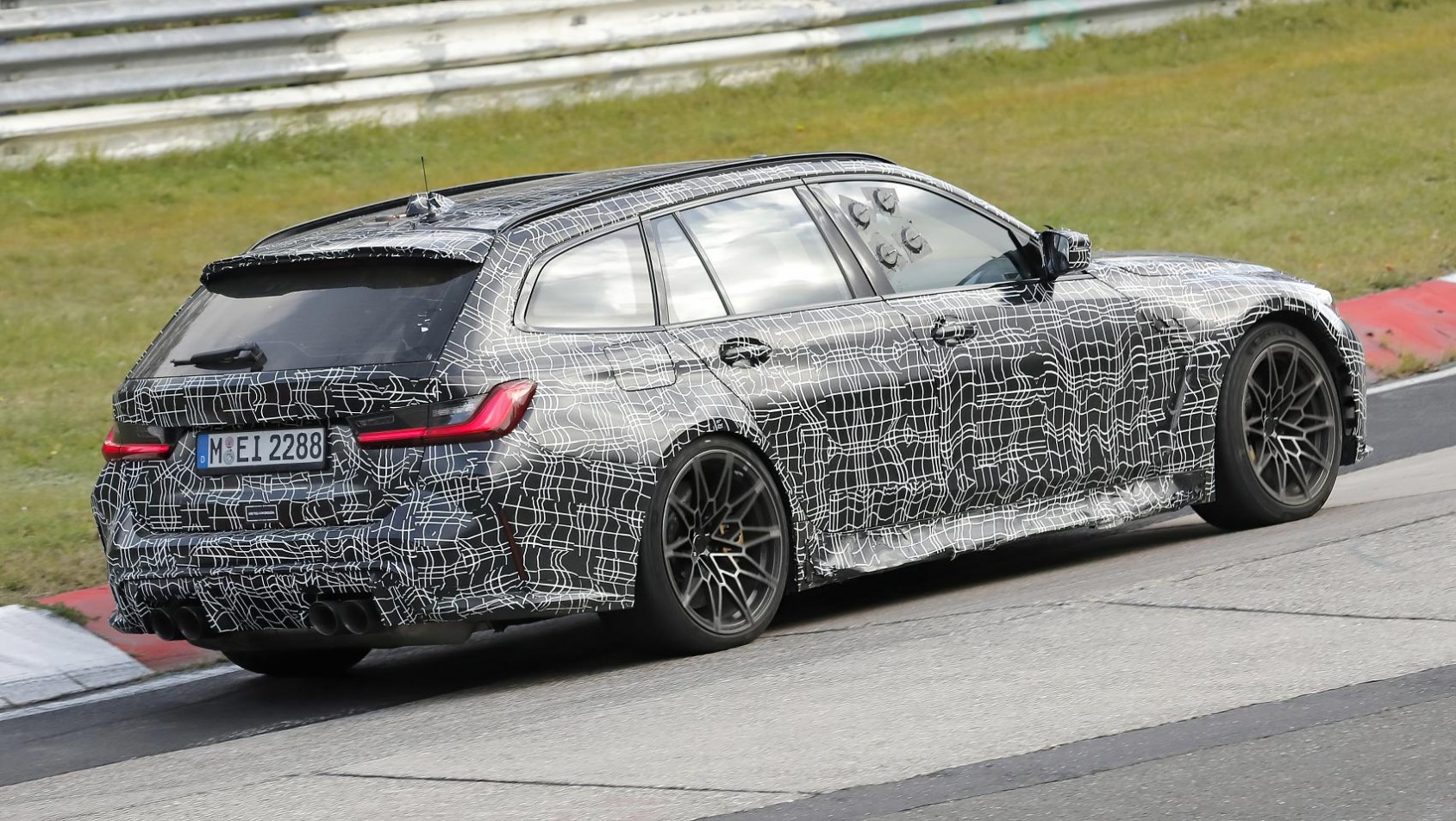 BMW M3 Touring na torze