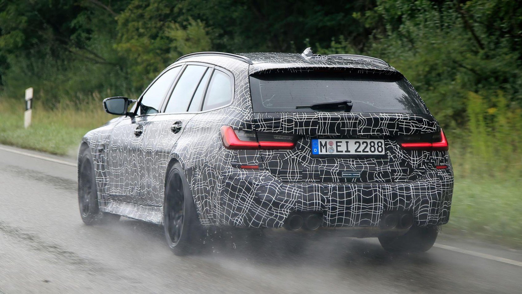 2022 BMW M3 Touring tył