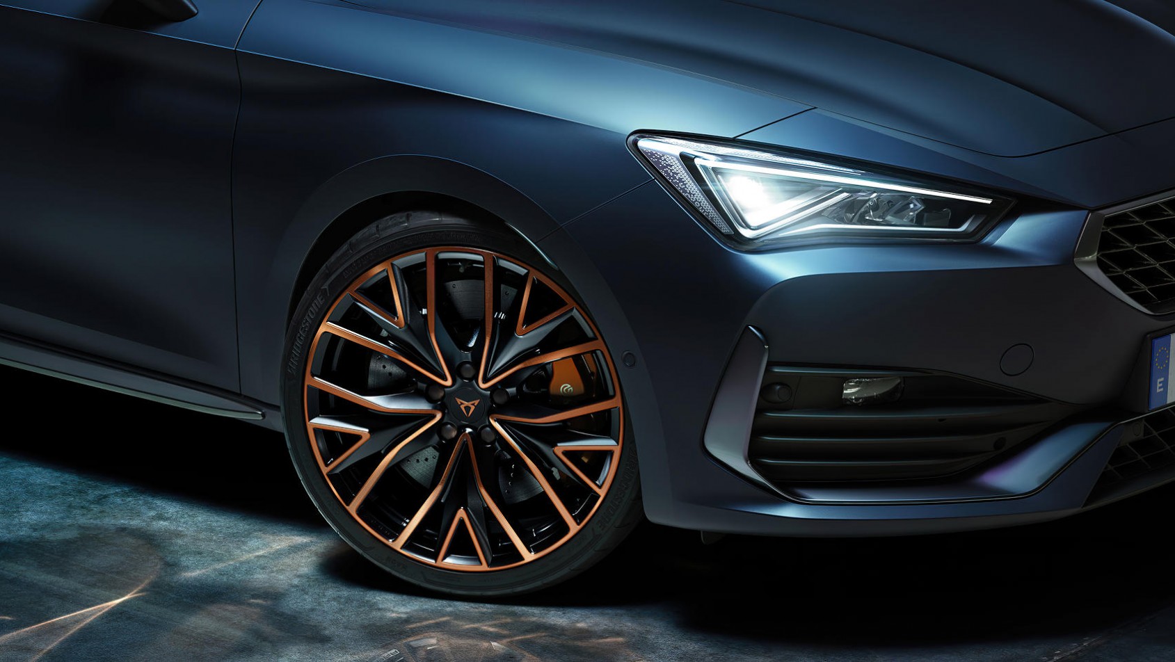 Cupra Leon VZ Cup przednia oś