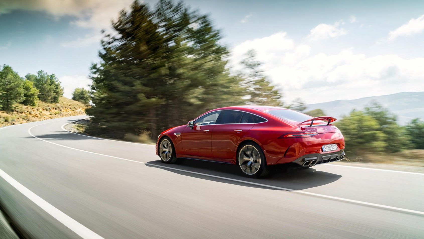 Mercedes-AMG GT63 S Performance z tyłu