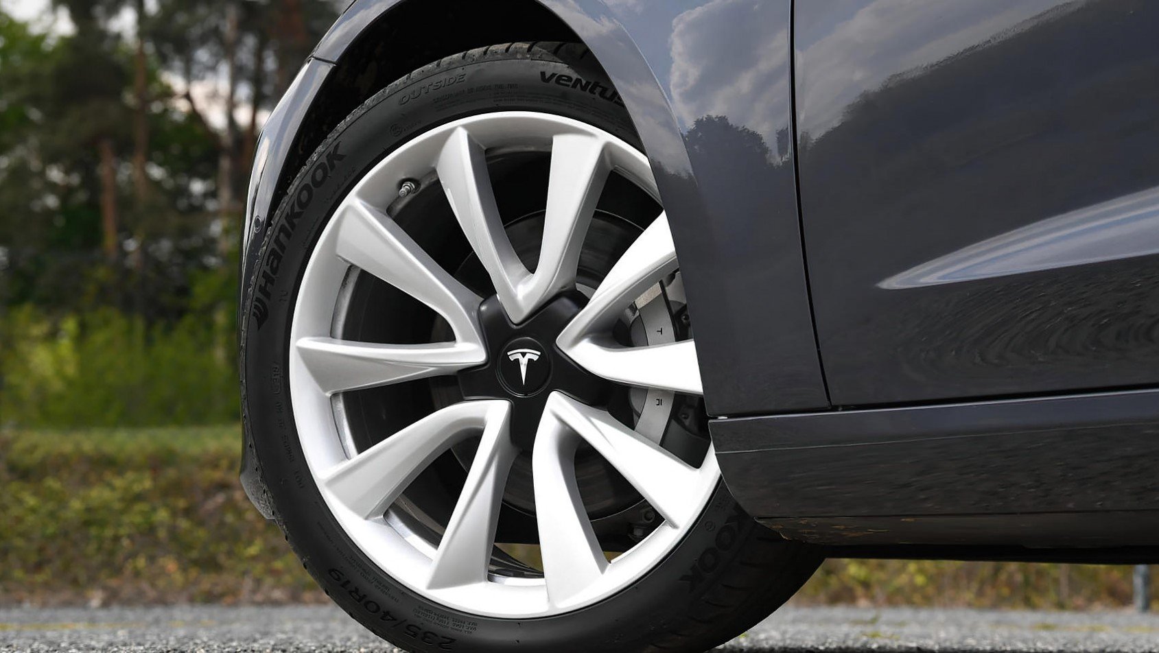 Tesla model 3 przednia oś