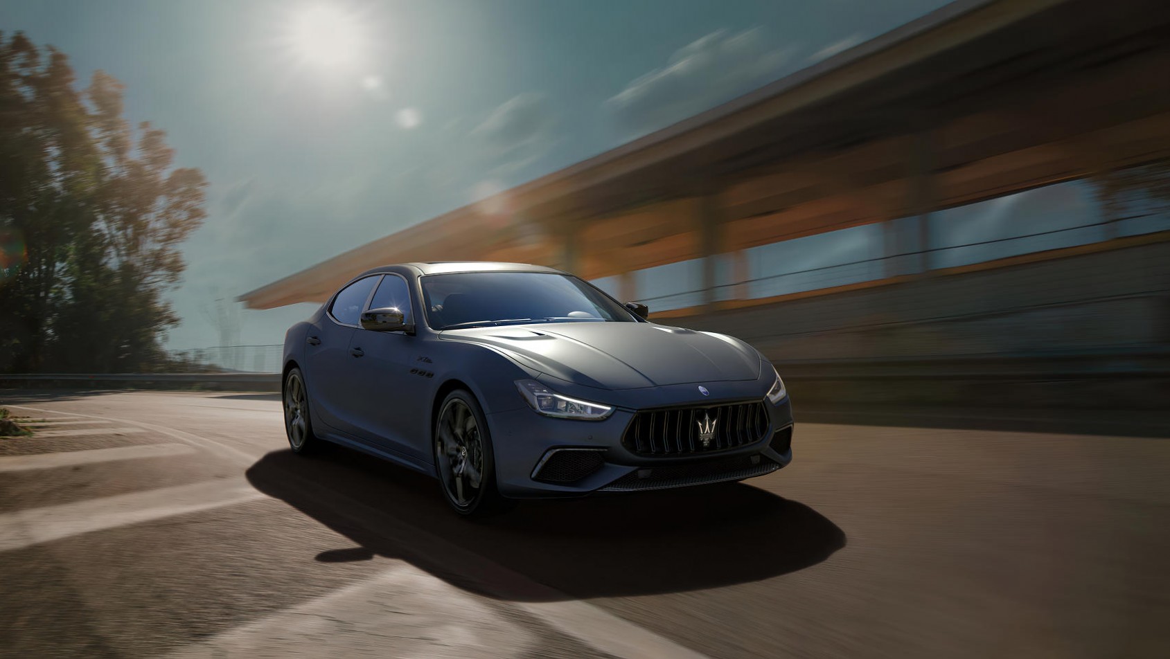 Maserati Levante z MC Edition w ruchu