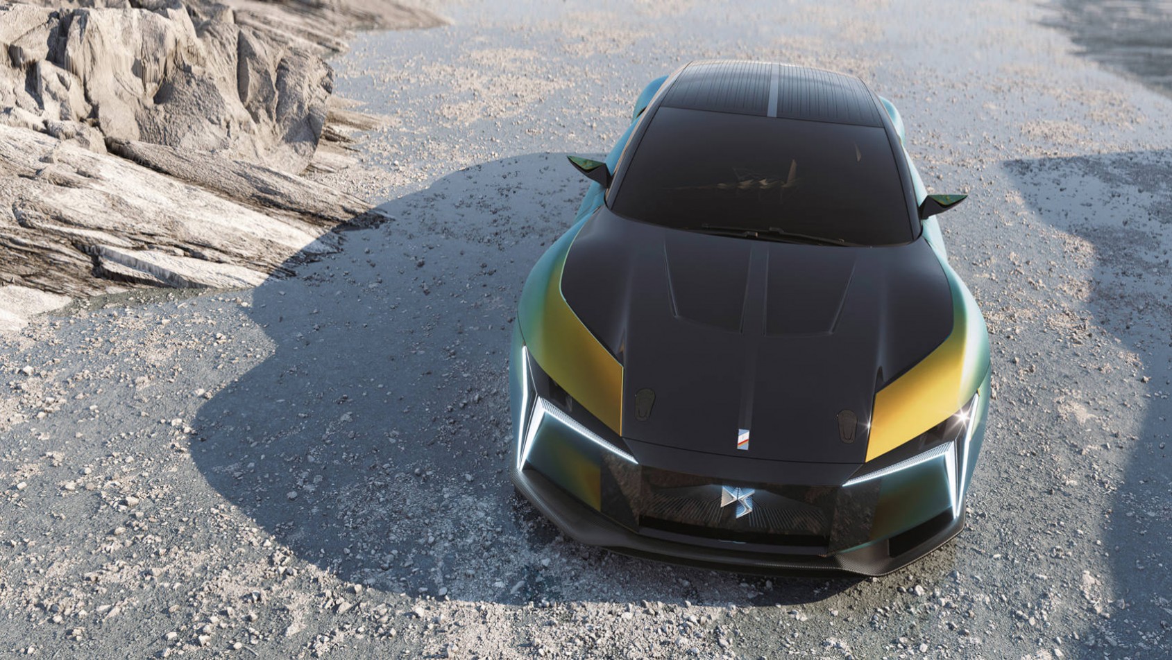 DS E-Tense Performance z góry