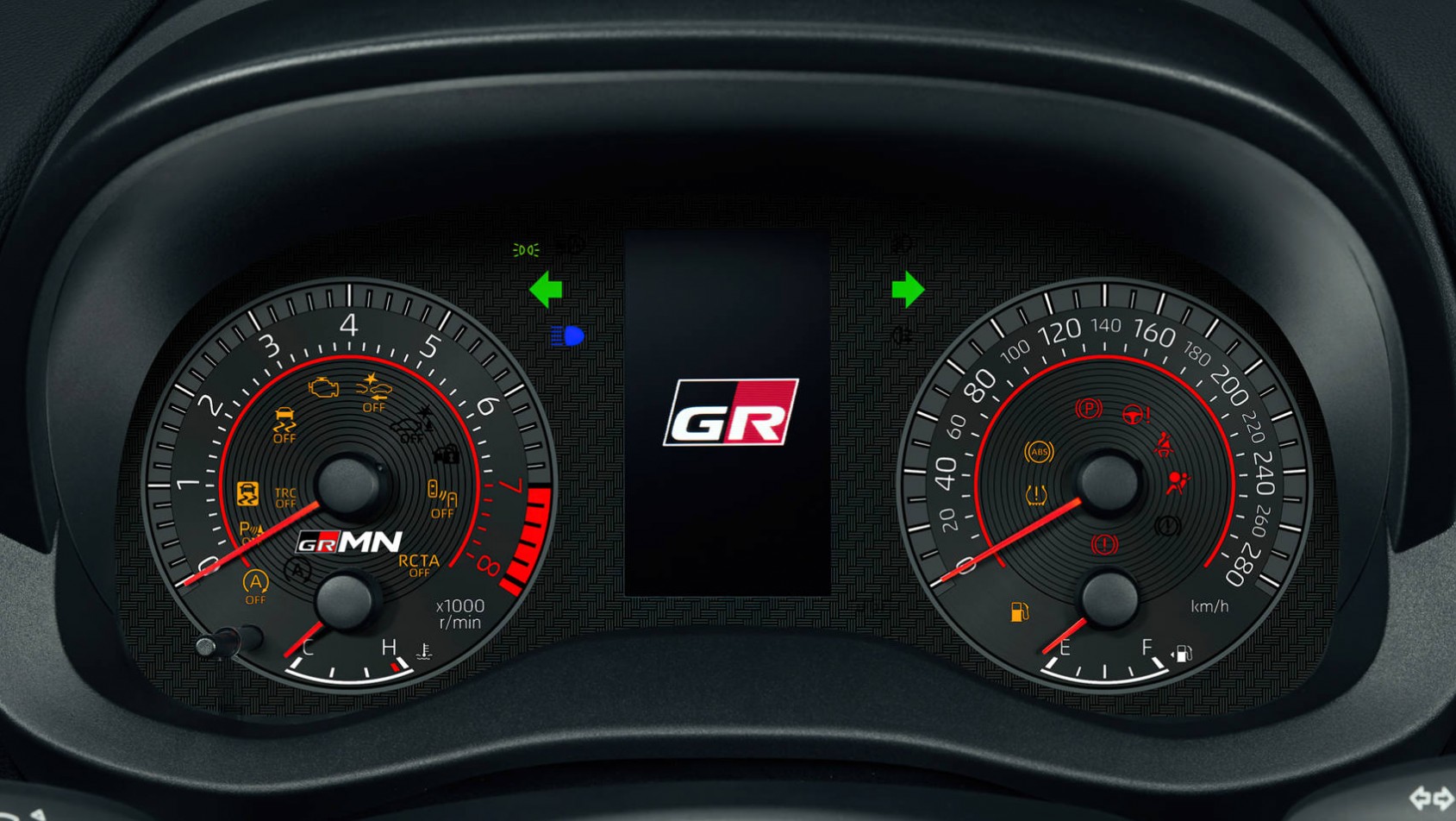 Zegary Toyota Yaris GRMN