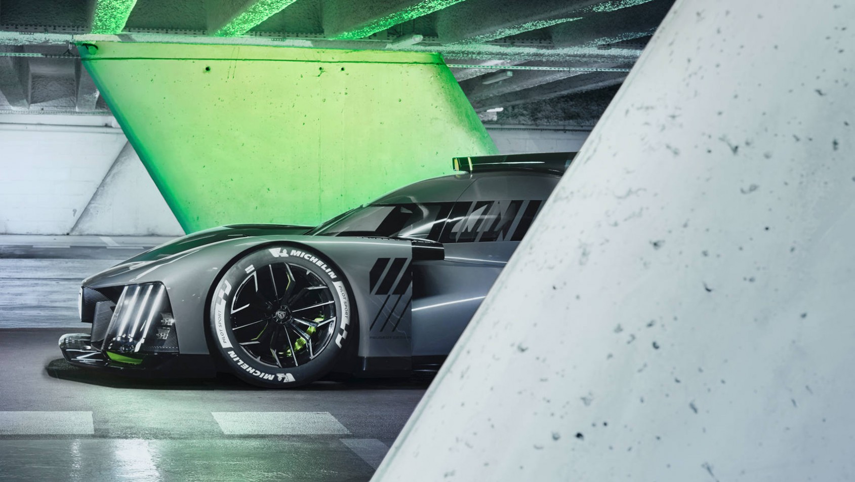 Peugeot 9X8 Le Mans Hypercar front auta