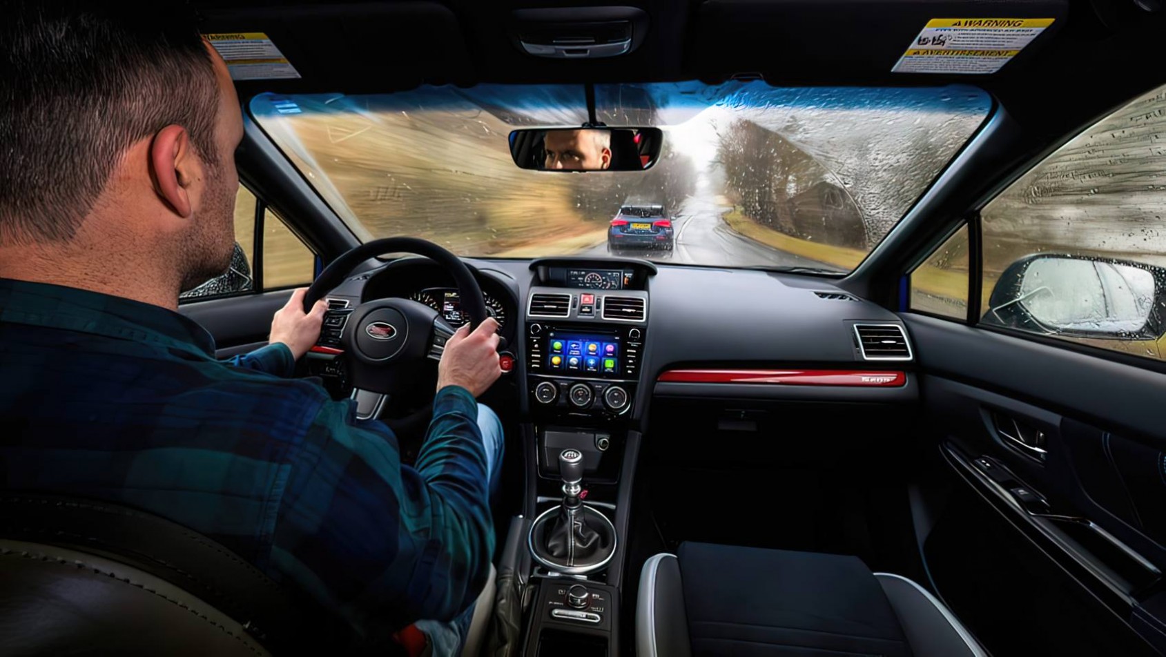 Subaru WRX STi S209 wnętrze kierowca