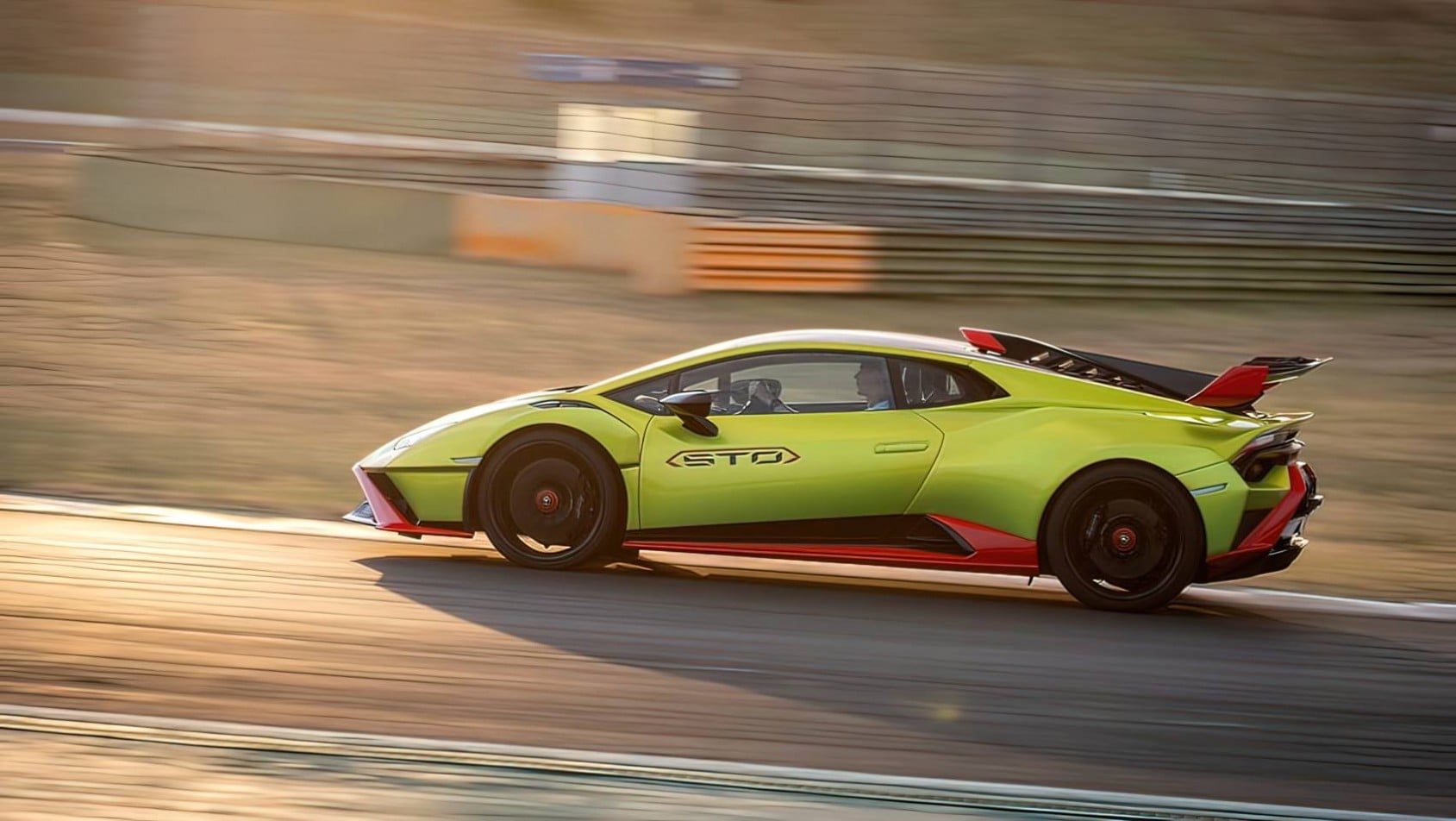 Lamborghini Huracan STO na torze