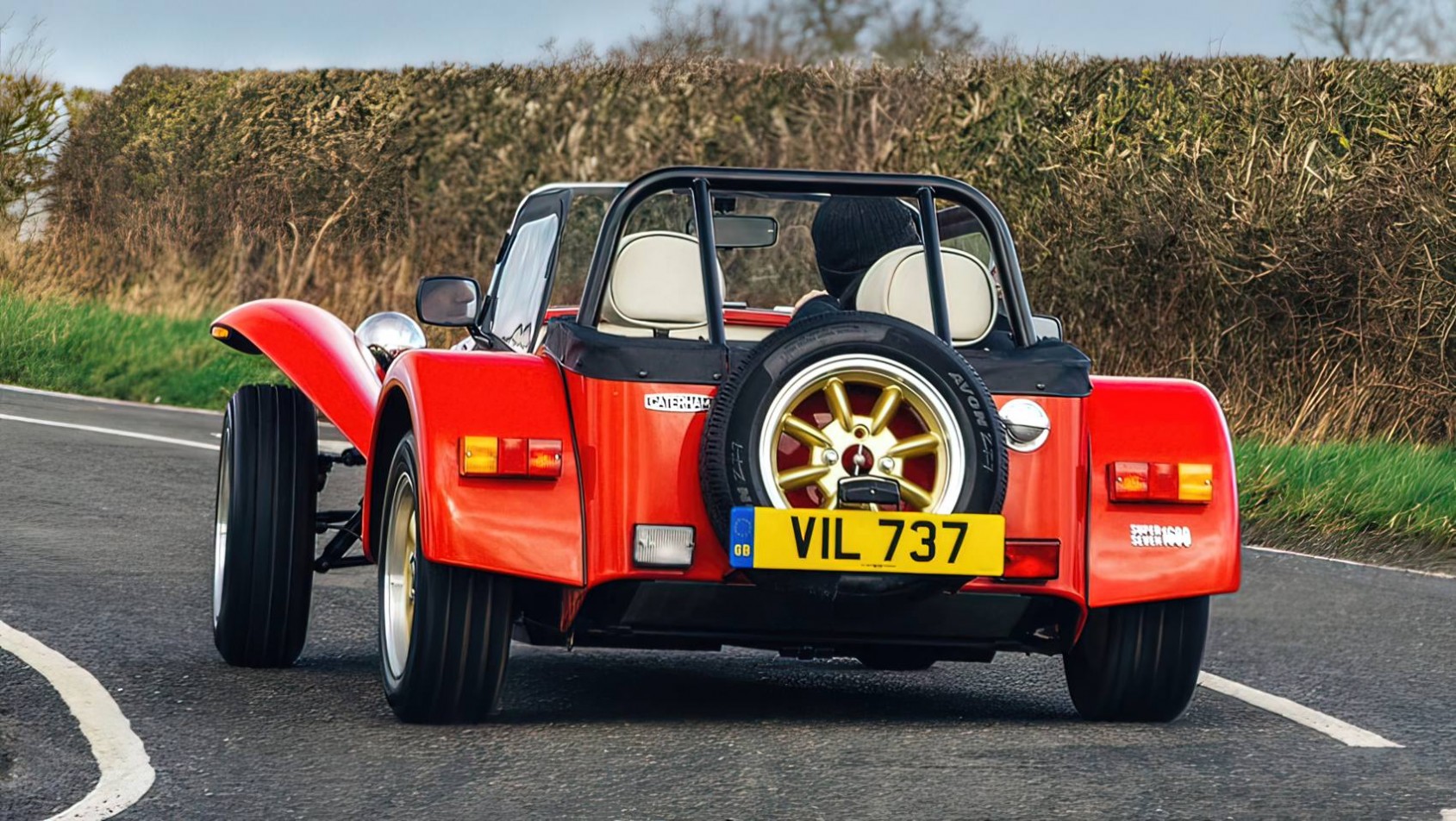 Caterham Seven z tyłu