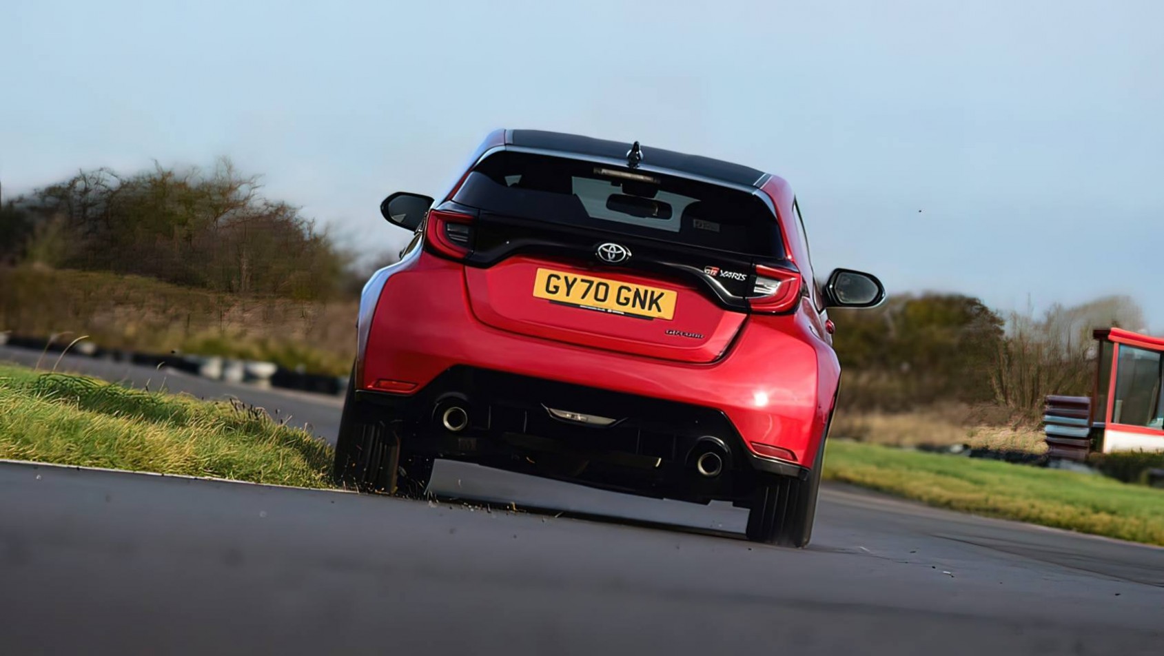 Toyota Yaris GR z tyłu