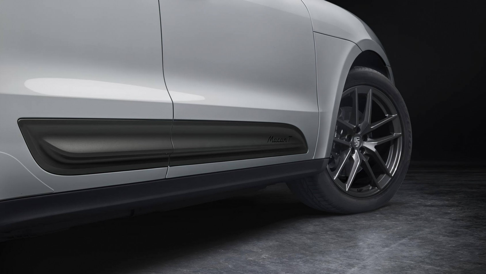 Porsche Macan T - elementy w kolorze Agate Grey