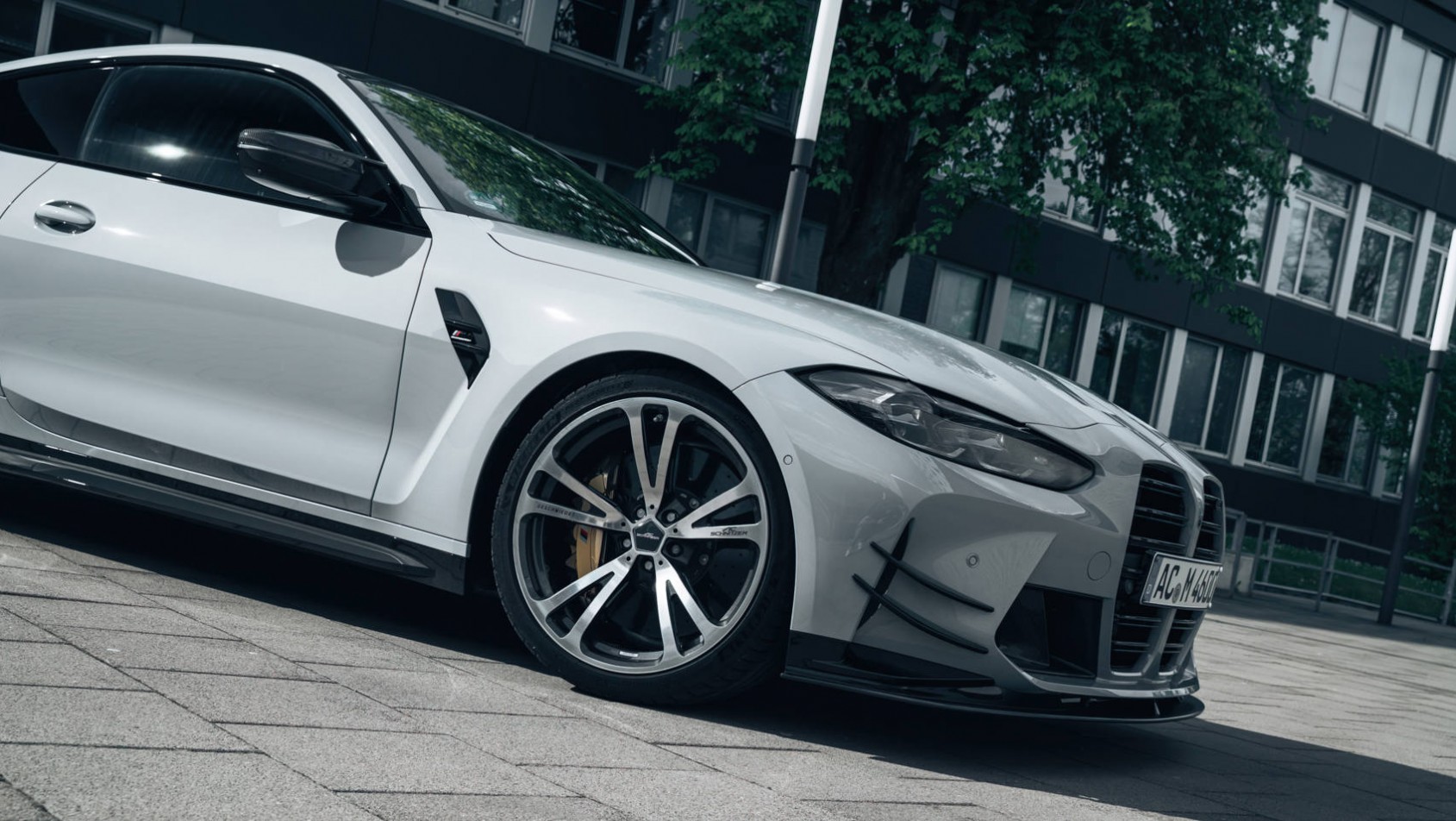 AC Schnitzer BMW M4 zbliżenie na felgę