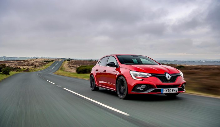 Renault Megane RS red