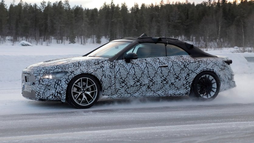 Mercedes-AMG CLE63 testowany na śniegu
