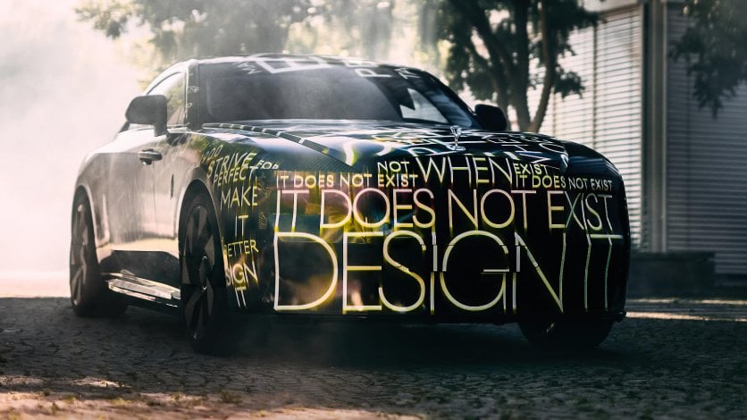 Nowe fakty dotyczące Spectre - pierwszego elektrycznego Rolls-Royce’a Rolls-Royce Spectre w designerskim kamuflażu