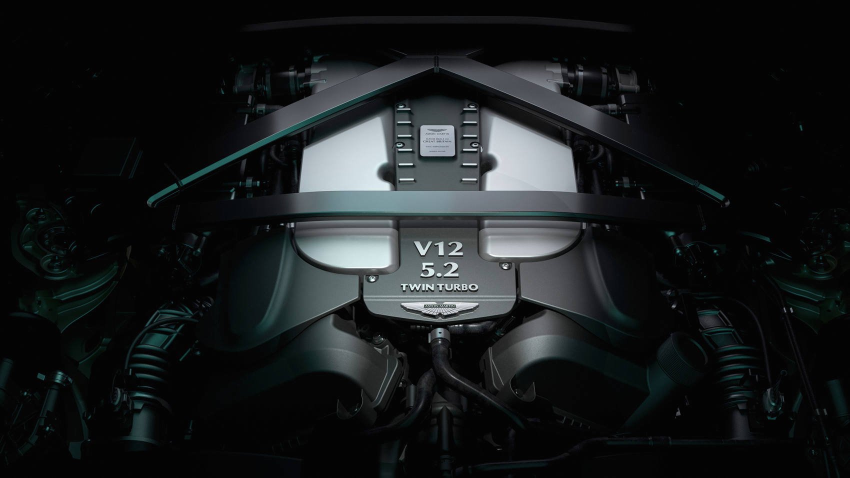 2022 Aston Martin V12 Vantage silnik